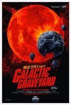 Galactic Graveyard (Galaxy of Horrors), NASA/JPL - Foto op Akoestisch paneel - 150 x 225 cm