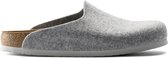 Birkenstock - Amsterdam regular VEG Felt Wooly Home - Light gray - Vrouwen - Maat 39