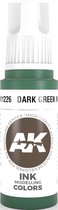 AK 3rd Gen Acrylics: Dark Green INK (17ml)