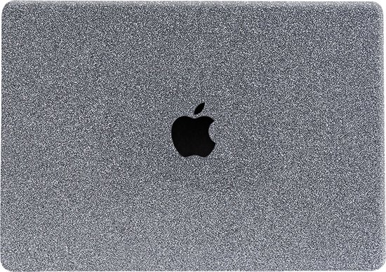 Lunso - pochette de protection - MacBook Pro 16 pouces (2021) - Argent Glitter