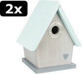 2x - NESTKAST HART 26X20X17CM