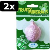 2x FRUITY MINERAL STRAWBERRY 34ML