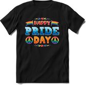 Pride Day | Pride T-Shirt Heren - Dames - Unisex | LHBTI / LGBT / Gay / Homo / Lesbi |Cadeau Shirt | Grappige Love is Love Spreuken - Zinnen - Teksten Maat 3XL