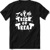 Halloween T-Shirt | Horror Liefhebber Kleding Kado Heren / Dames | Perfect Weerwolf , Monster , Vleermuis en Pompoen Cadeau Shirt | Grappige Zinnen, Spreuken en Teksten | Maat M