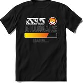 Shiba inu millionaire T-Shirt | Crypto ethereum kleding Kado Heren / Dames | Perfect cryptocurrency munt Cadeau shirt Maat L