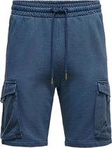 Only & Sons Broek Onsnicky Sweat Shorts  Nf 9126 22019126 Moonlit Ocean Mannen Maat - XS