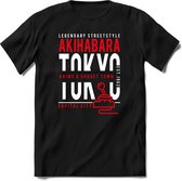 Tokyo - Akihabara | TSK Original & vintage | T-Shirt Heren - Dames | Rood | Perfect Cadeau Shirt | Grappige Spreuken - Zinnen - Teksten | Maat XXL