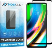 Mobigear Gehard Glas Ultra-Clear Screenprotector voor Motorola Moto G9 Plus - Zwart