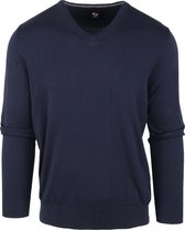 Suitable - Respect Vini Pullover V-Hals 290 Navy - 4XL - Modern-fit