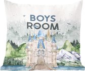 Sierkussens - Kussentjes Woonkamer - 60x60 cm - Quotes - Spreuken - Jongen - Boy's Room - Kids - Baby - Jongetje