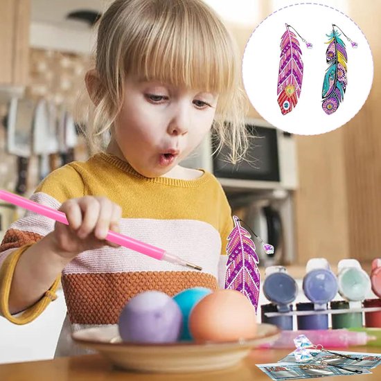 MWOOT 2 stuks 5D DIY Mandala Diamond Art Schilderen Bladwijzers, Strass Lederen Kwastje Bladwijzer, Creatieve Kralen Boekenleggers Benodigdheden voor Volwassenen, Beginners School Kantoor Kunst MWOOT 2 stuks 5D DIY Mandala Diamond Art Schilderen Bladwijzers, Strass Lederen Kwastje Bladwijzer, Creatieve Kralen Boekenleggers Benodigdheden voor Volwassenen, Beginners School Kantoor Kunst