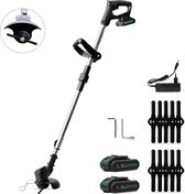 Mardin Kantenmaaier - Grastrimmer - Bosmaaier - Incl. 2 accu's en lader - Zwart