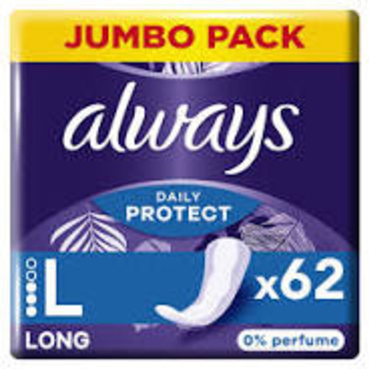 Goedkoopste 4x Always Protect Panty Liners Long 62 stuks