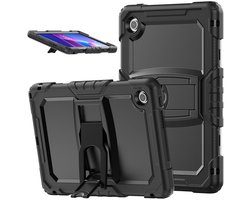 Coverup Tablethoes geschikt voor Lenovo Tab 10.1 TB311FU Hoesje - Heavy Duty Case met Schouderstrap - Zwart