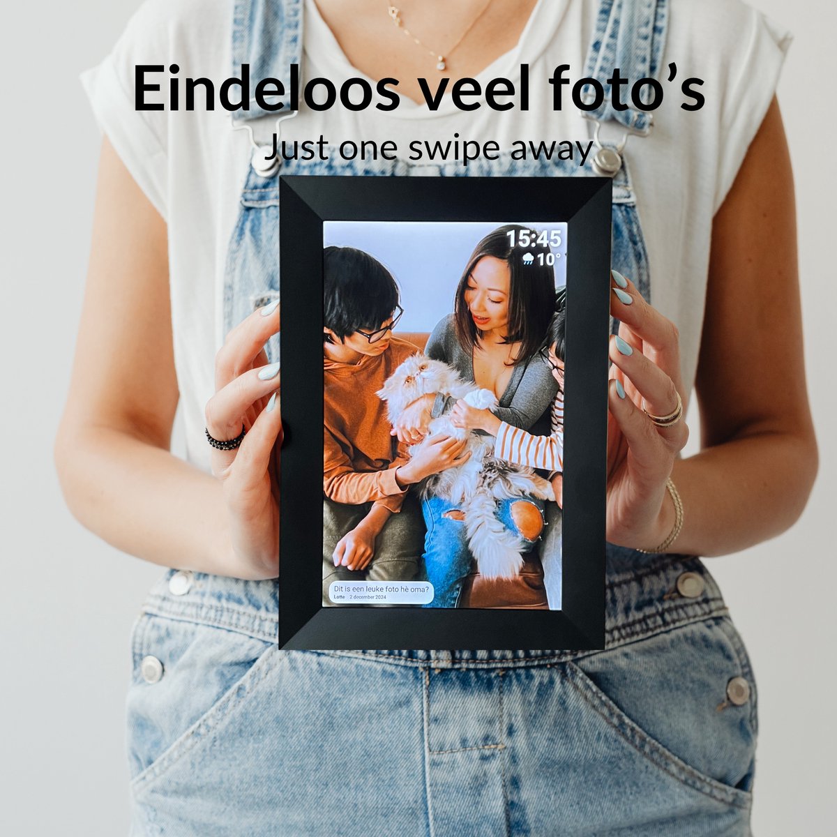 UMBRION Digitale Fotolijst - Draadloos - 32GB thumbnail 6
