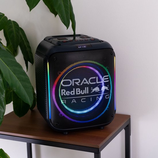 Oracle Red Bull Racing Bluetooth Speaker - Draagbare Party Speaker met LED Verlichting, 60W Max Vermogen, USB, AUX & True Wireless (RB-SK240) van Merkloos — afbeelding 5