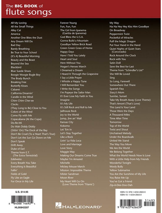 The Big Book of Flute Songs