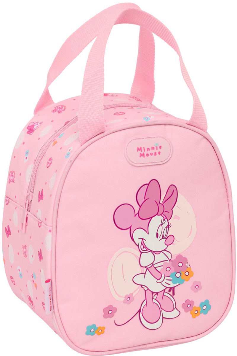 Thermische Snacktas Minnie Mouse Baby Roze 19 x 22 x 14 cm
