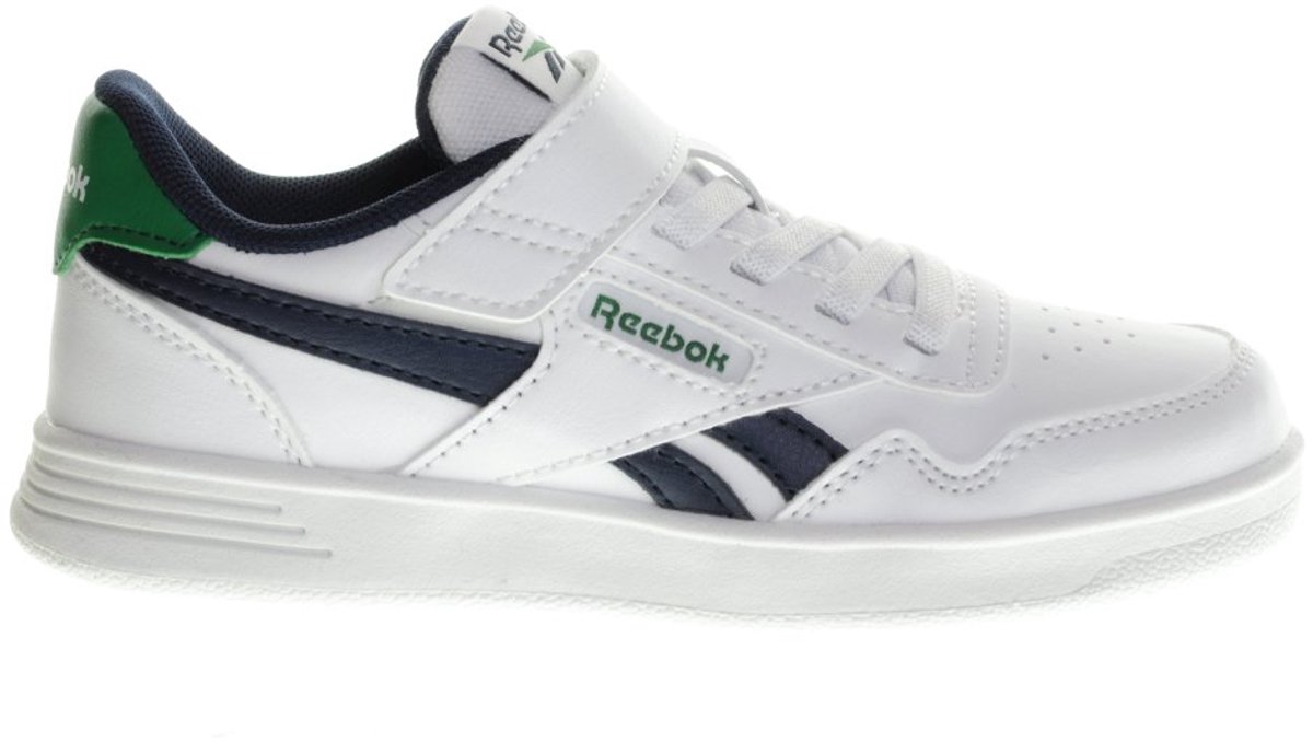 Reebok Court Advance Elastic & Top Strap Gymnastikskor För Barn Jongens Meisjes Marineblauw
