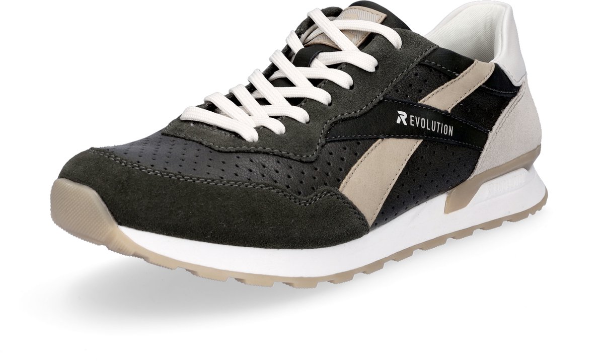 Rieker Evolution herensneaker groen