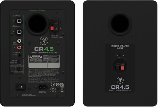 Mackie CR4.5 - actieve studiomonitoren