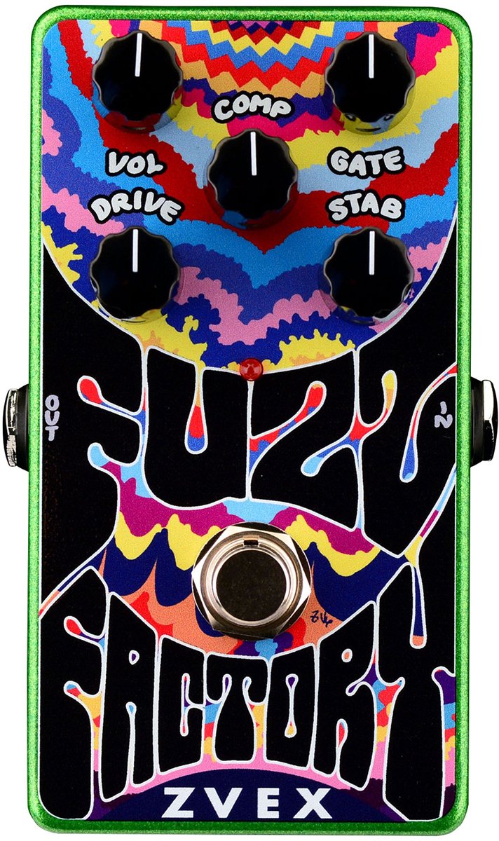 Z.VEX Fuzz Factory Vertical - Distortion voor gitaren