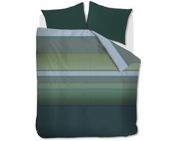 Beddinghouse Romeo dekbedovertrek - Lits-Jumeaux - 240x200/220 cm - Blauw Groen