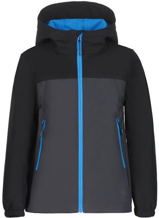 ICEPEAK KONAN JR Jongens Softshell - Antraciet - 164