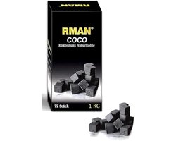 1 kg shisha-kolen, natuurlijke kolen, kokosnoot en BBQ, hoogwaardige kokoskolen, kokos, coal briketten voor waterpijp, grill met lange brandduur