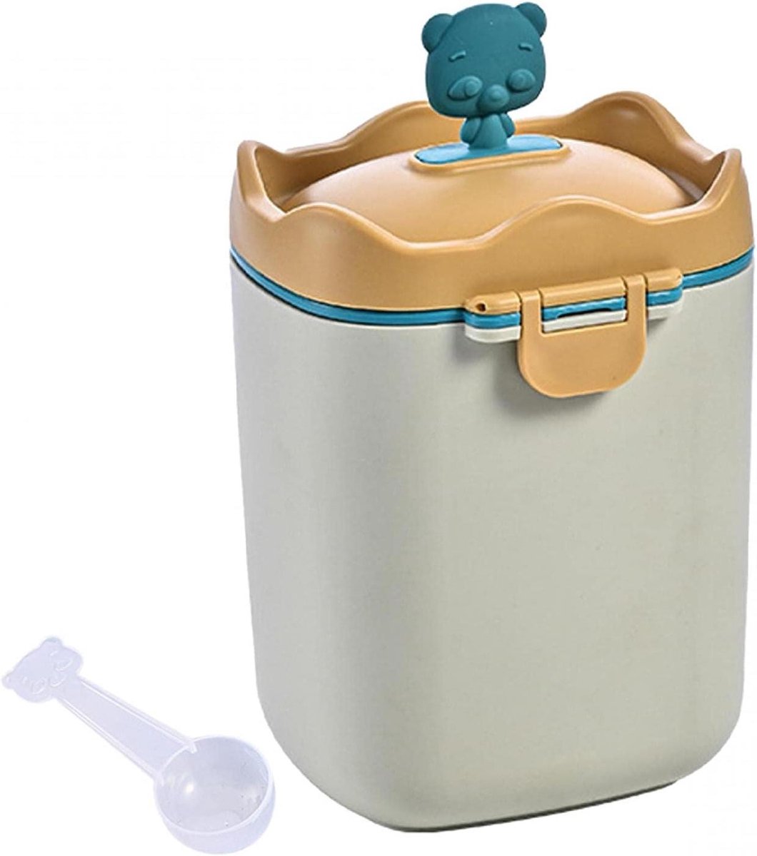 Melkpoeder Dispenser Draagbare Container Met Lepel - Opslag Doos Voor Babyvoeding