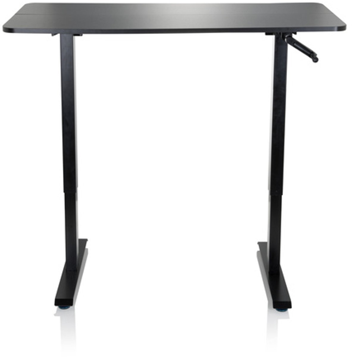 hjh office Zit- Sta bureau STAND CR 120 x 60 handmatig in hoogte verstelbaar zwart hjh OFFICE