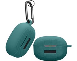 kwmobile Hoes geschikt voor Raycon The Everyday - Siliconen cover voor oordopjes in petrol