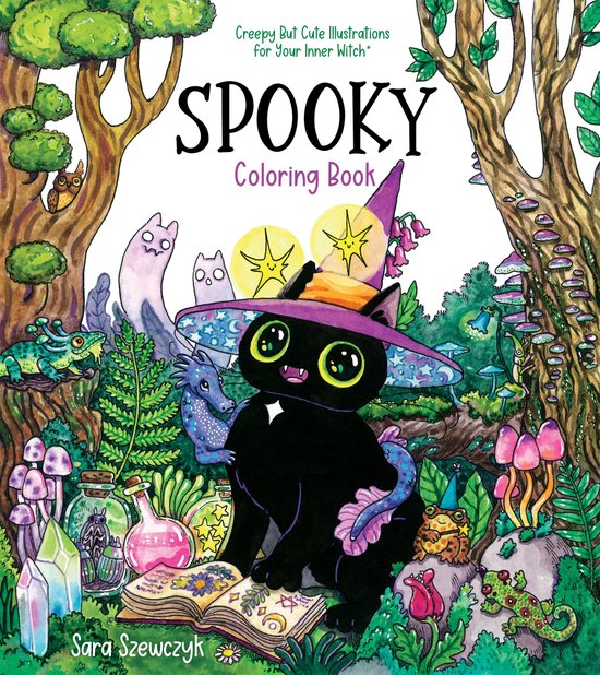Spooky Coloring Book - cover