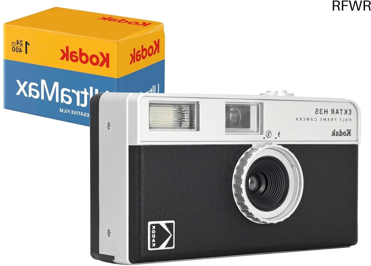 RFWR® Half Frame Filmcamera met 24 Exp Film - Lichtgewicht en Gebruiksvriendelijk