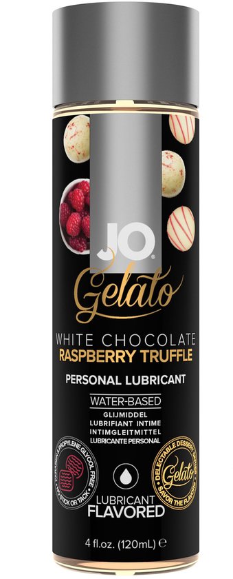 System JO - Gelato Glijmiddel op Waterbasis - White Chocolate Truffle - 120 stuks