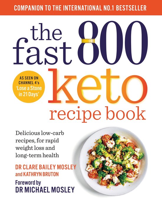 The Fast 800 Series - The Fast 800 Keto Recipe Book - cover