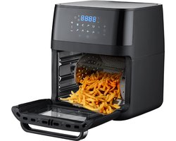 Hetelucht Friteuse/oven Airfryer XXL 1800W met Draaispit