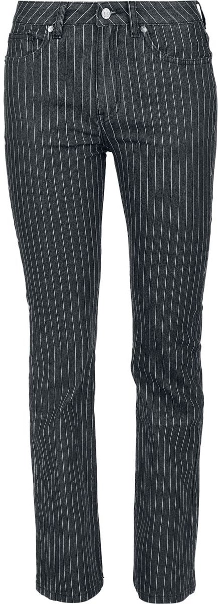 Black Premium by EMP Zwarte gestreepte jeans - Dames - W28L30