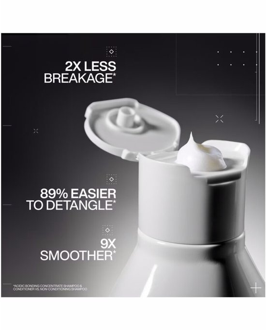 Redken Après-Shampoing Acidic Bonding Concentrate – Redonne de la vitalité aux cheveux abîmés  – 300 ml