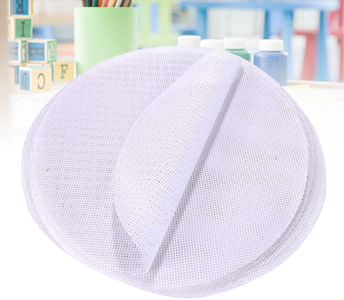5 stuks herbruikbare stoommat voor airfryeraccessoires, rond, antiaanbak, siliconen, 28 cm