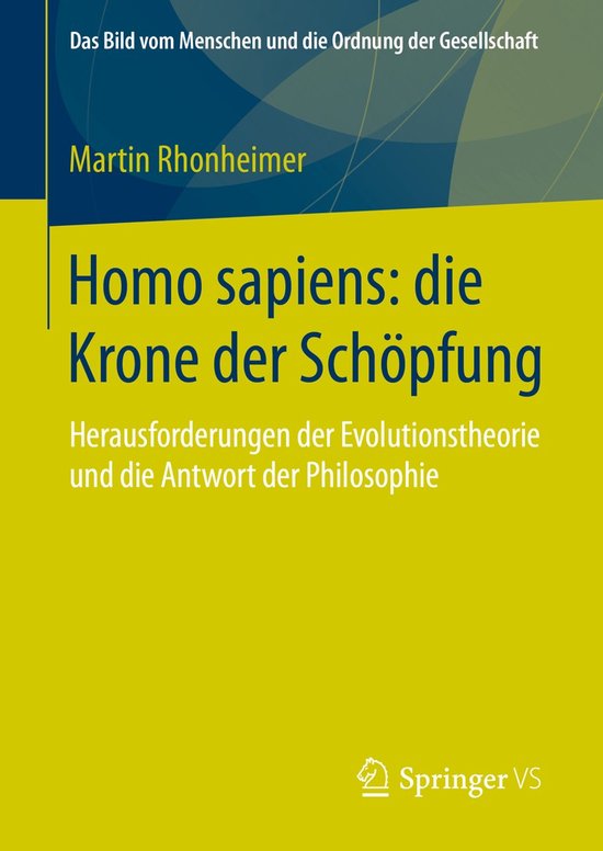 Homo sapiens: die Krone der Schöpfung - cover