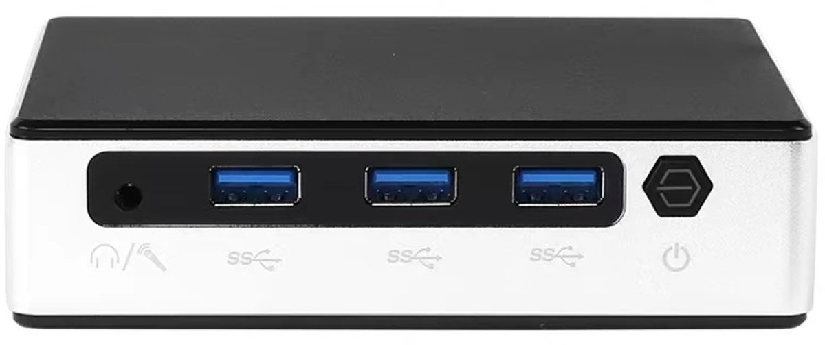 Elementkey IONX Mini – Mini PC - Desktop Computer - i7-1060NG7 – 3.8 GHz Turbo - 16GB RAM Samsung 512GB SSD - Windows 11 PRO - Intel Iris Plus Graphics – 8 Cores 4 Threads - Bluetooth 4.2