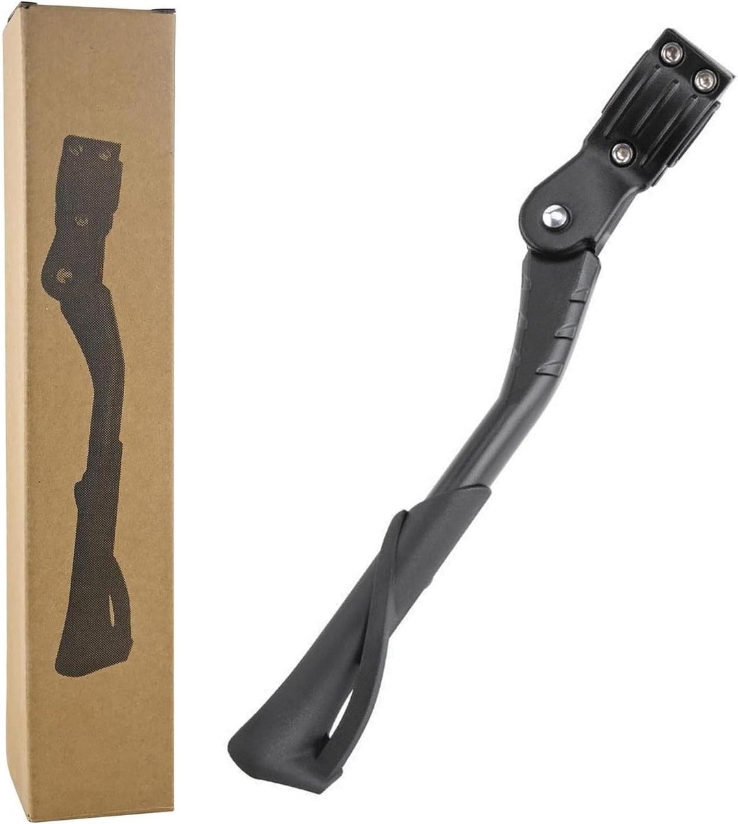 Allecto Plus - Universele Fietsstandaard 24-29 inch voor Mountainbike E-Bike Stadsfiets - Zwart
