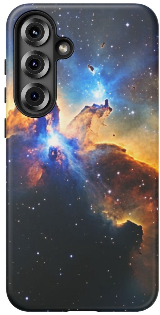 Levendige Nevel in de Ruimte – Telefoonhoesje Geschikt voor Galaxy S25 Plus