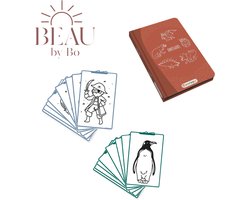 BEAU by Bo Kidywolf Kidydraw Mini Tekenboek met LCD-scherm Dinosaurussen + Refill Dieren & Oceanen en Piraten