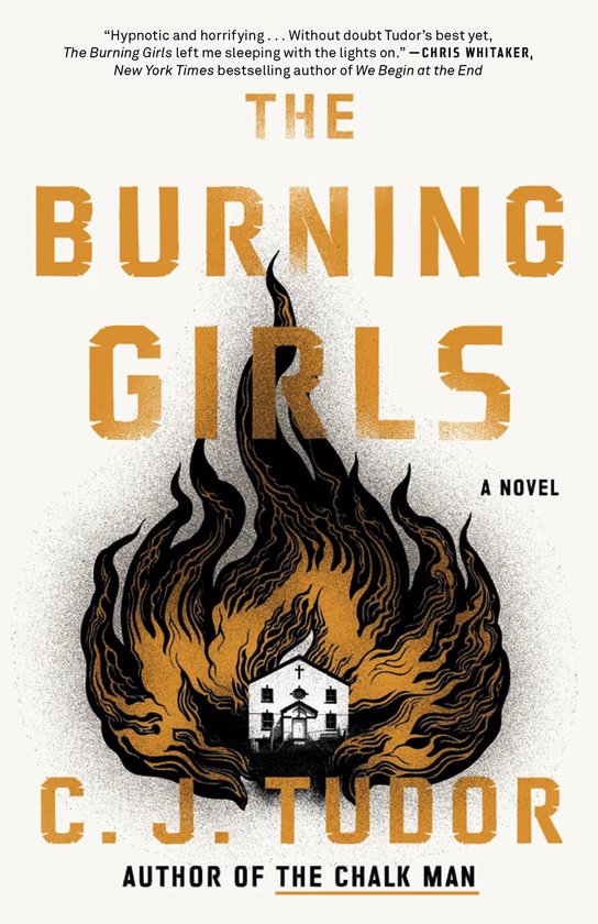 The Burning Girls Random House Large Print - cover