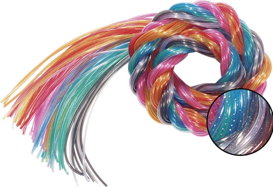 Scoubidous opaque / transparent, fil chenille