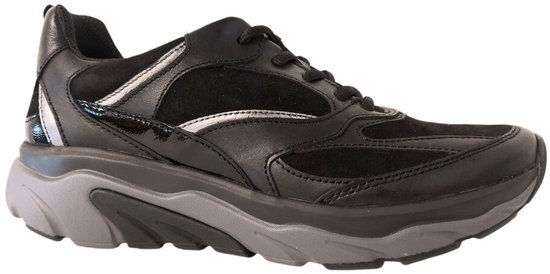Gabor Rollingsoft Sensitive Women's Sneaker - Wide Fit, Nubuck Upper, Lace-Up, For Walking & Comfort - View #3