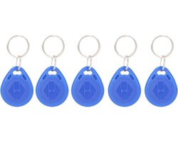 Allecto Plus - RFID-sleutelhanger Proximity ID IC-kaart 100 stuks - Toetsenbordkaart Sleutelhangers voor deurcontrole - Toegangscontrole beveiligingssystemen met indentiteitskaart - Keywoord1 - Keywoord2.