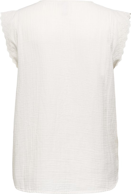 Only CARMAKOMA CARTHYRA LIFE SL MIX TOP WVN Haut pour Femme - Taille 44